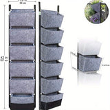 Beplanting hangzak schutting/muur