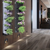 Beplanting hangzak schutting/muur