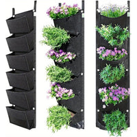 Beplanting hangzak schutting/muur