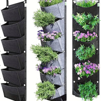 Beplanting hangzak schutting/muur