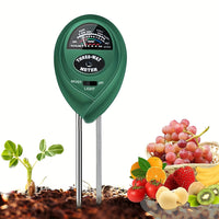 Bodem-PH-meter, 3-in-1 Bodemvocht/licht/pH-tester