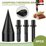 Hout splitter 4x aansluit stuk