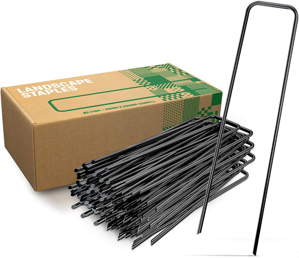 100 stuks Grond pinnen staal
