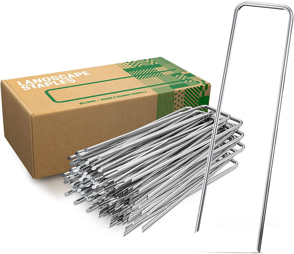100 stuks Grond pinnen RVS
