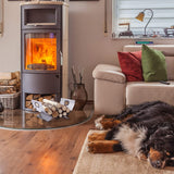 haardhout mand Modern