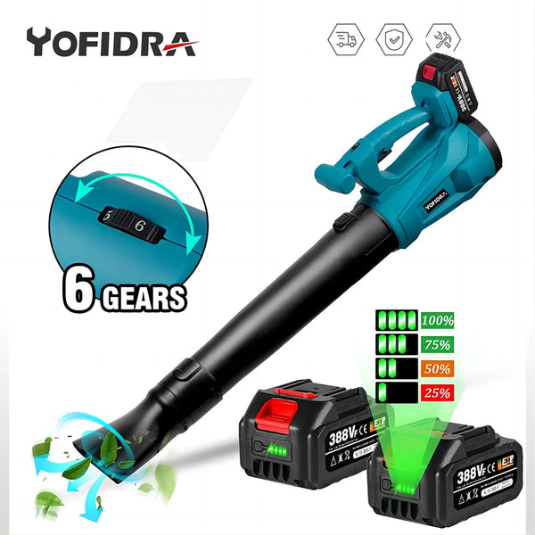 Zeer sterke Accu Bladblazer  (Werk ook op Makita batterij